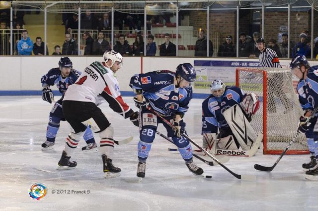 Photo hockey match Angers  - Briançon  le 10/03/2012