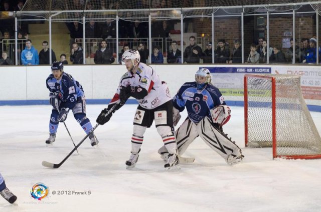 Photo hockey match Angers  - Briançon  le 10/03/2012