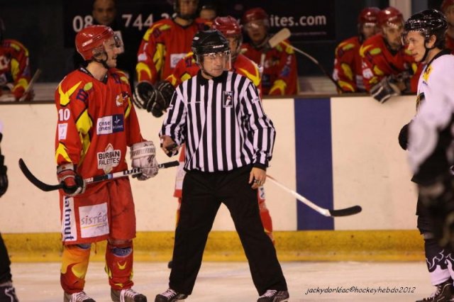 Photo hockey match Orléans - Metz le 10/03/2012