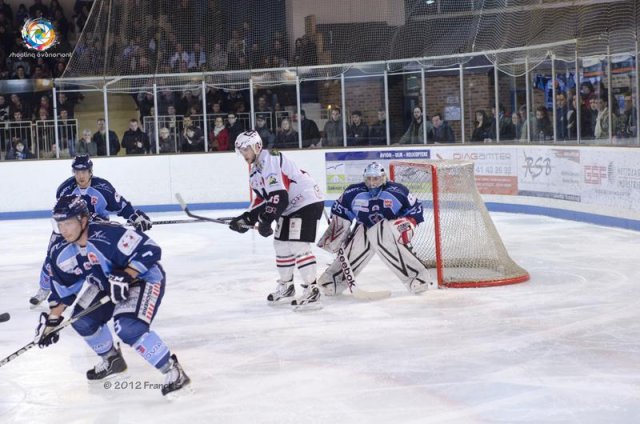 Photo hockey match Angers  - Briançon  le 10/03/2012