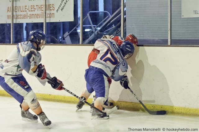 Photo hockey match Amnéville - Clermont-Ferrand le 10/03/2012