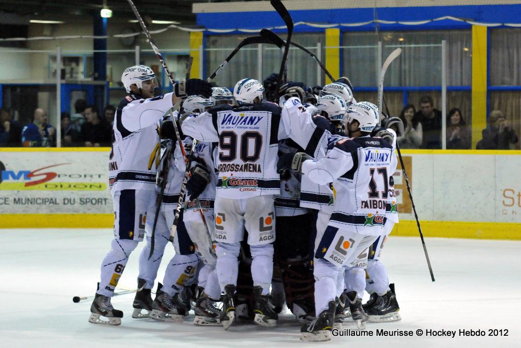 Dijon  2 - 5 Grenoble 