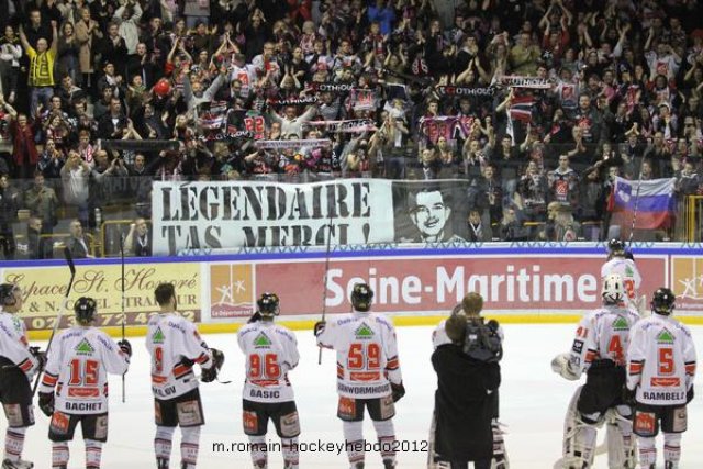 Photo hockey match Rouen - Amiens  le 13/03/2012