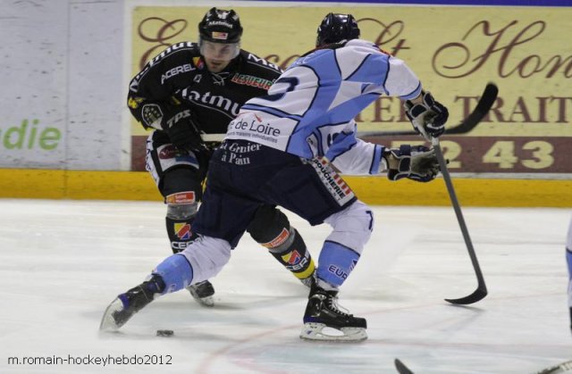 Photo hockey match Rouen - Angers  le 16/03/2012