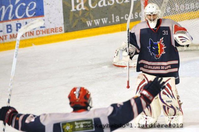 Photo hockey reportage  U18 élite : Amiens et Grenoble en finale