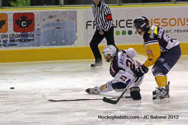 Chamonix  3 - 4 Grenoble 
