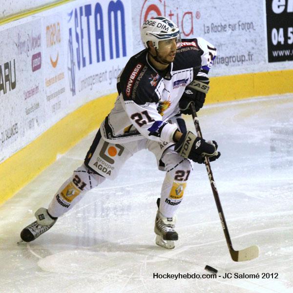 Chamonix  3 - 4 Grenoble 