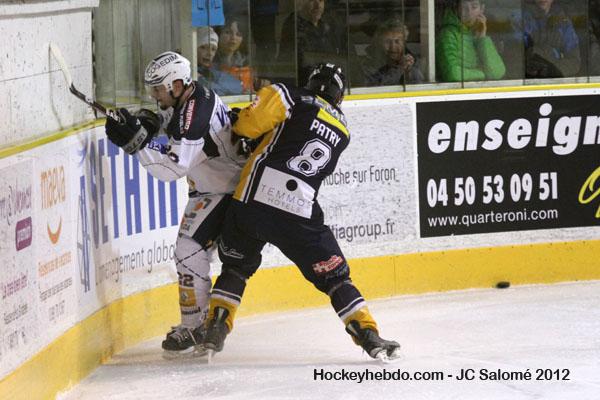 Chamonix  3 - 4 Grenoble 