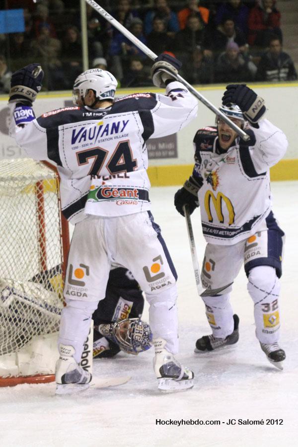 Chamonix  3 - 4 Grenoble 