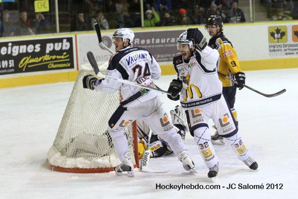 Chamonix  3 - 4 Grenoble 