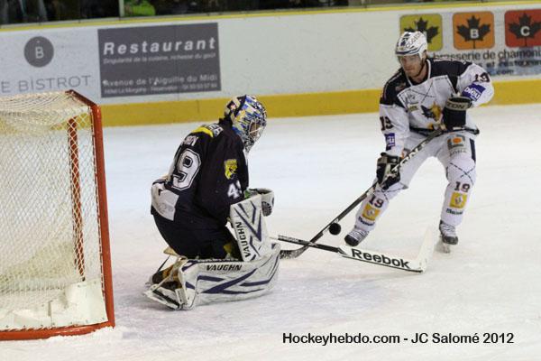 Chamonix  3 - 4 Grenoble 