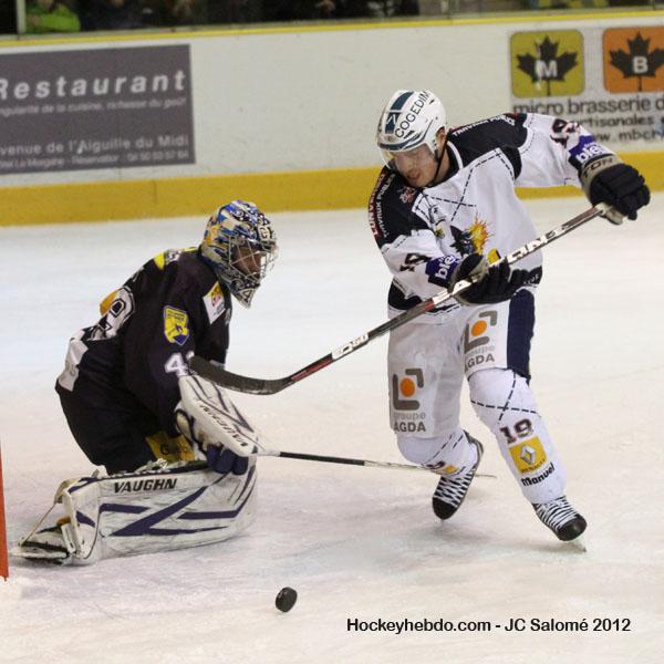 Chamonix  3 - 4 Grenoble 