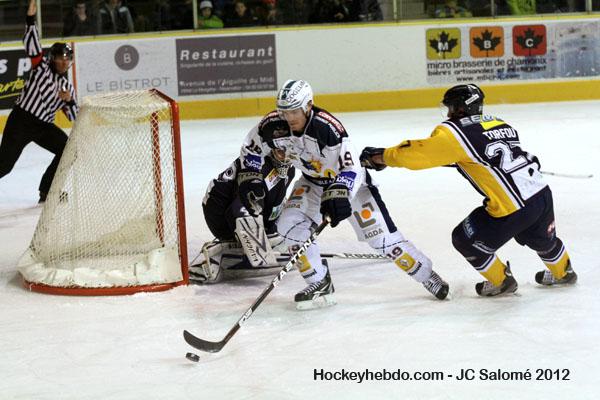 Chamonix  3 - 4 Grenoble 