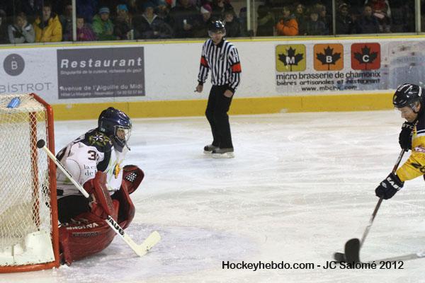 Chamonix  3 - 4 Grenoble 