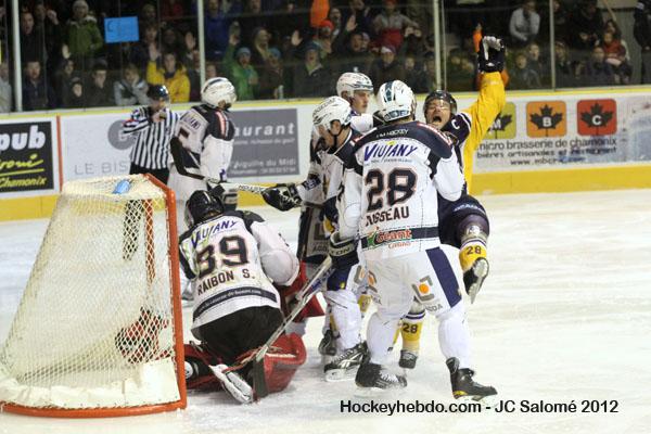 Chamonix  3 - 4 Grenoble 