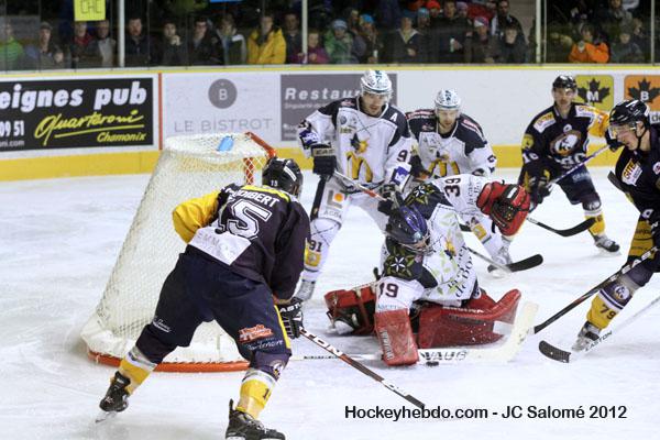 Chamonix  3 - 4 Grenoble 