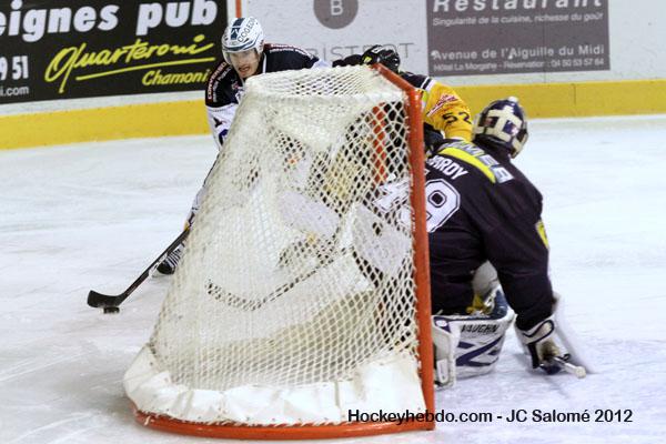 Chamonix  3 - 4 Grenoble 
