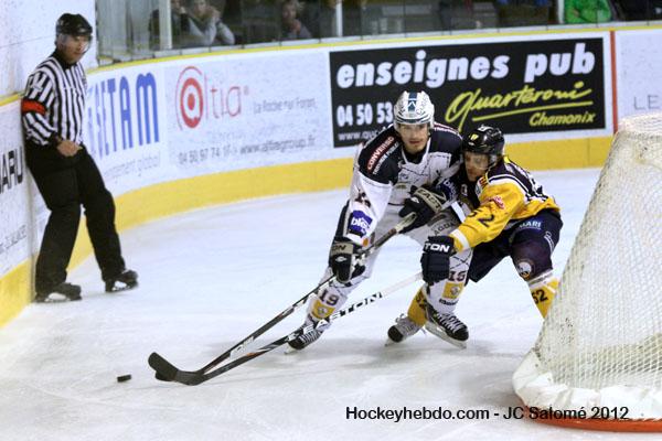 Chamonix  3 - 4 Grenoble 