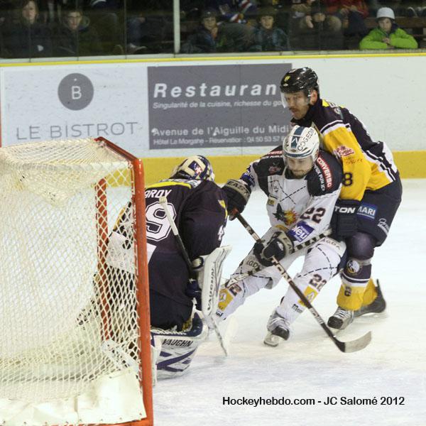 Chamonix  3 - 4 Grenoble 