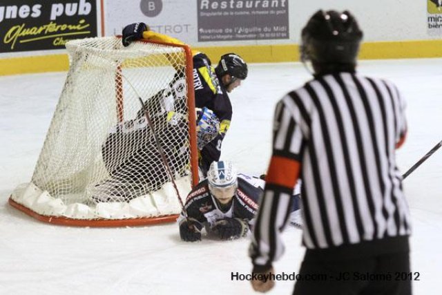 Photo hockey match Chamonix  - Grenoble  le 16/03/2012