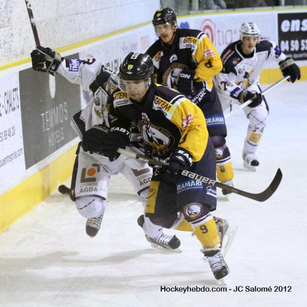 Chamonix  3 - 4 Grenoble 