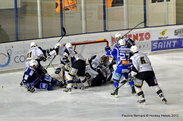 Photo hockey match Reims - Dunkerque le 17/03/2012