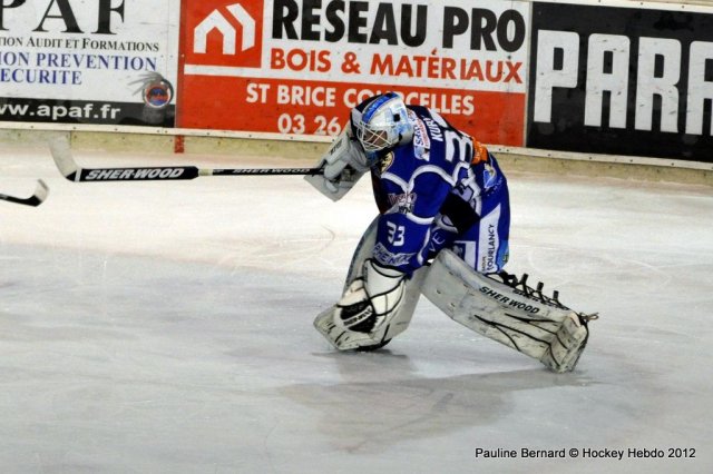 Photo hockey match Reims - Dunkerque le 17/03/2012