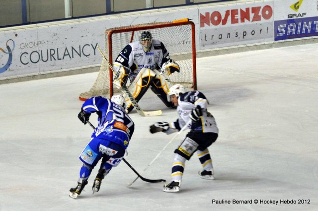 Photo hockey match Reims - Dunkerque le 17/03/2012