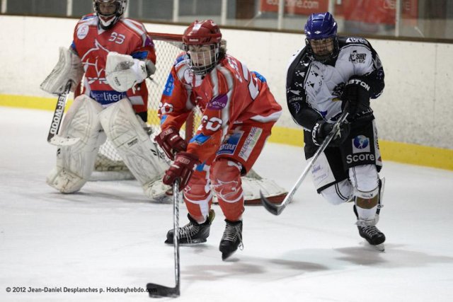 Photo hockey match Valence - Brest  le 17/03/2012