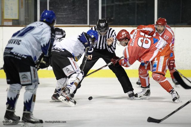 Photo hockey match Valence - Brest  le 17/03/2012