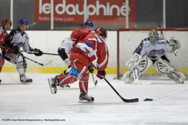 Photo hockey match Valence - Brest  le 17/03/2012
