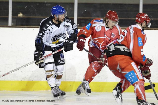 Photo hockey match Valence - Brest  le 17/03/2012