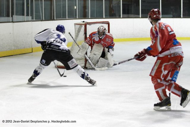 Photo hockey match Valence - Brest  le 17/03/2012