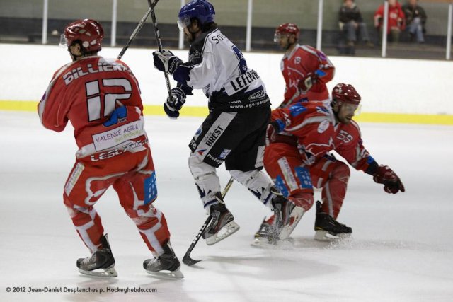 Photo hockey match Valence - Brest  le 17/03/2012