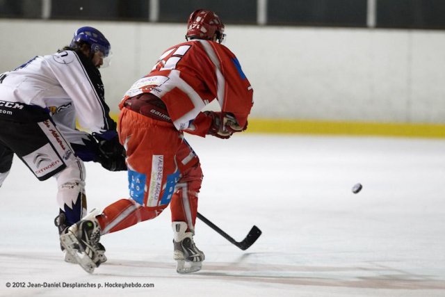 Photo hockey match Valence - Brest  le 17/03/2012