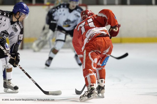 Photo hockey match Valence - Brest  le 17/03/2012