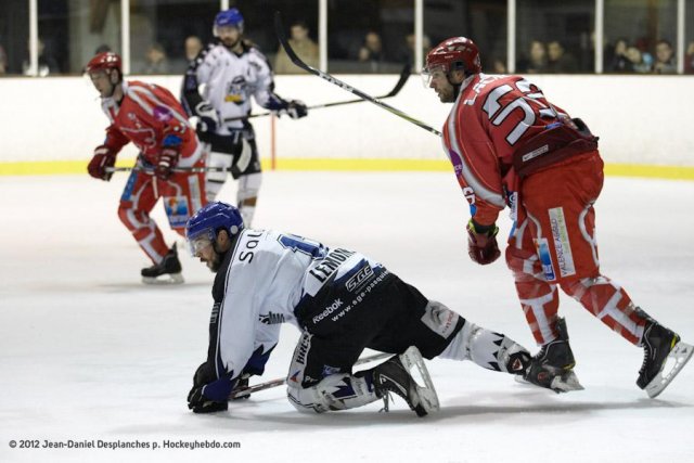 Photo hockey match Valence - Brest  le 17/03/2012