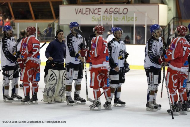 Photo hockey match Valence - Brest  le 17/03/2012