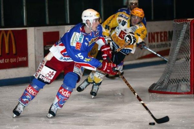 Photo hockey match Epinal  - Strasbourg  le 21/10/2008