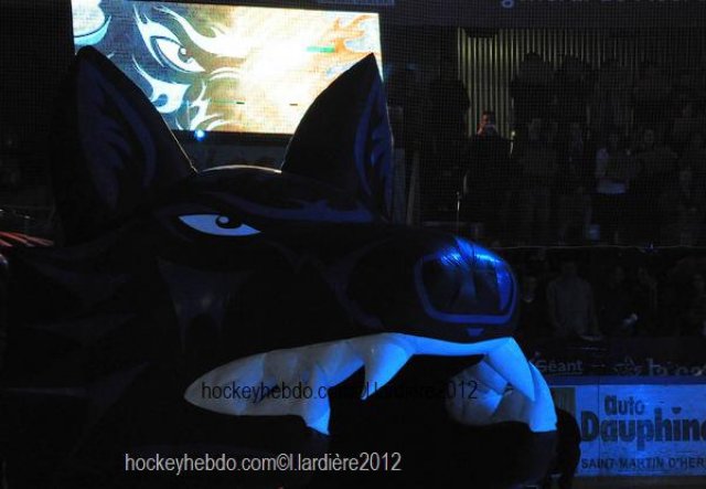 Photo hockey match Grenoble  - Chamonix  le 21/03/2012