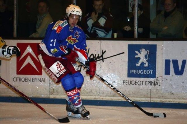 Photo hockey match Epinal  - Strasbourg  le 21/10/2008
