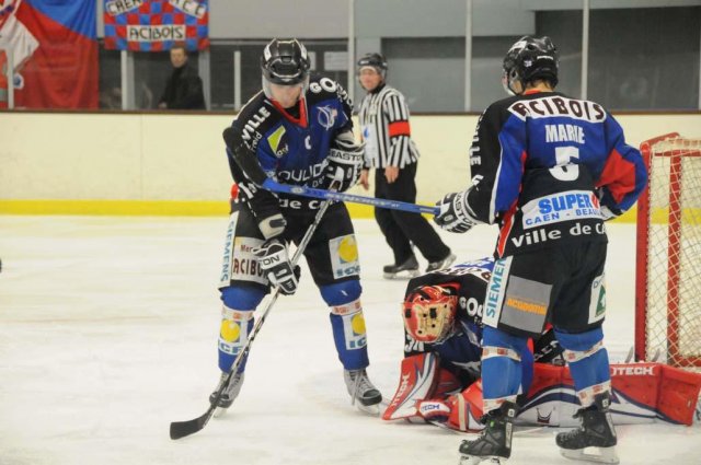 Photo hockey match Caen  - Avignon le 25/10/2008