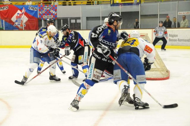Photo hockey match Caen  - Avignon le 25/10/2008