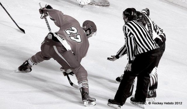 Photo hockey match Courbevoie  - Nice le 24/03/2012