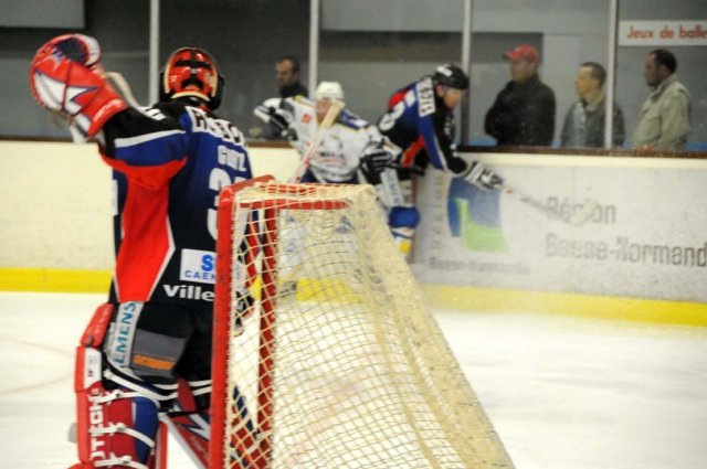 Photo hockey match Caen  - Avignon le 25/10/2008