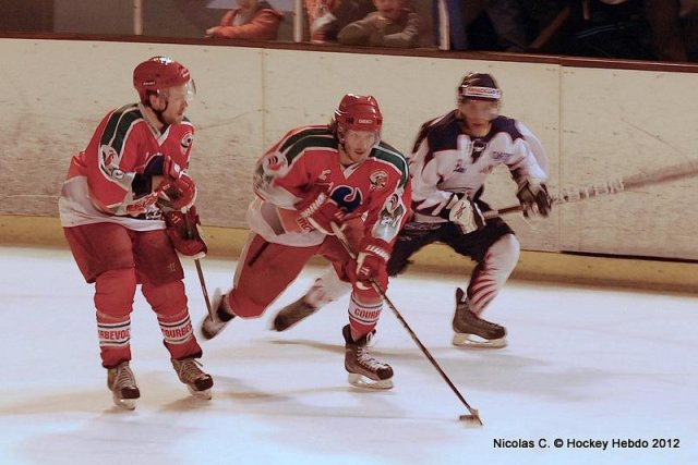 Photo hockey match Courbevoie  - Nice le 24/03/2012
