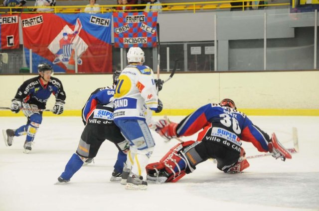 Photo hockey match Caen  - Avignon le 25/10/2008
