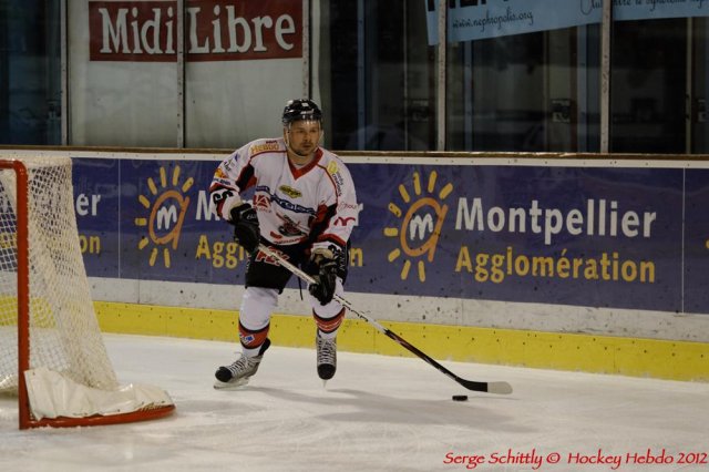 Photo hockey match Montpellier  - Mulhouse le 24/03/2012