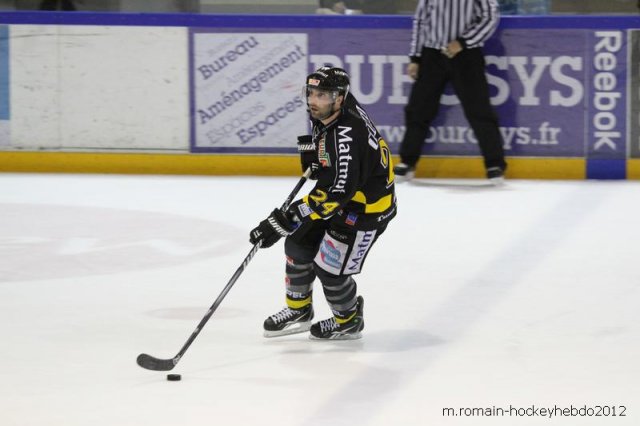 Photo hockey match Rouen - Grenoble  le 27/03/2012
