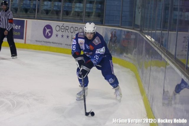 Photo hockey match Montpellier  - Mulhouse le 24/03/2012